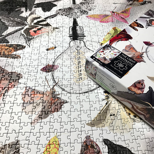 UK Moths 1000 Piece Jigsaw Puzzle | Wildlife Art
