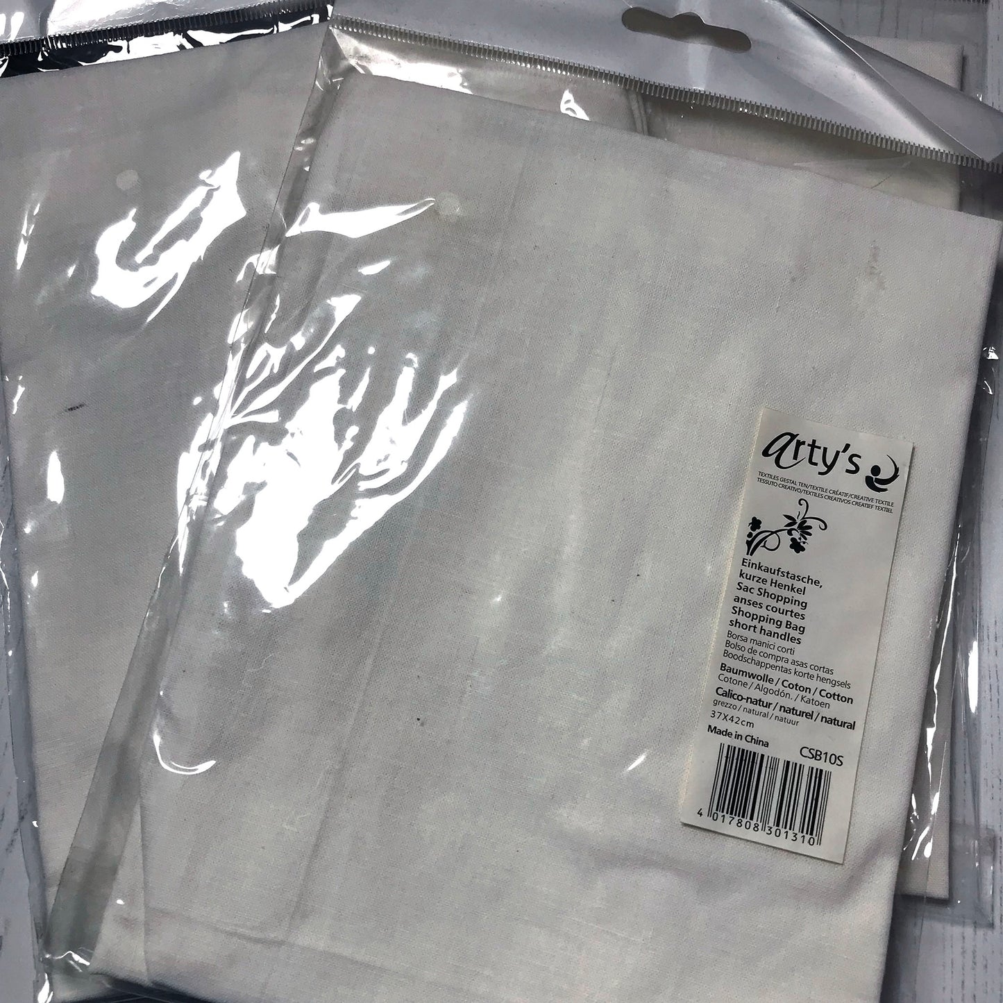 DESTASH - Pebeo Calico Shopping Bags