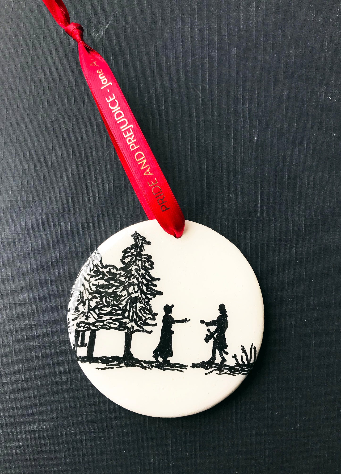 Pride and Prejudice Ceramic Decoration - Sample and slight second