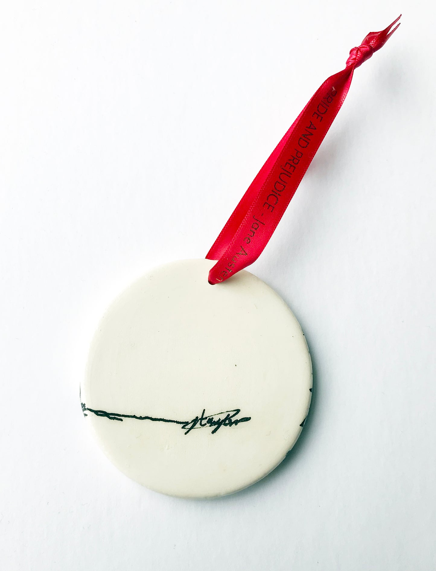 Pride and Prejudice Ceramic Decoration - Sample and slight second