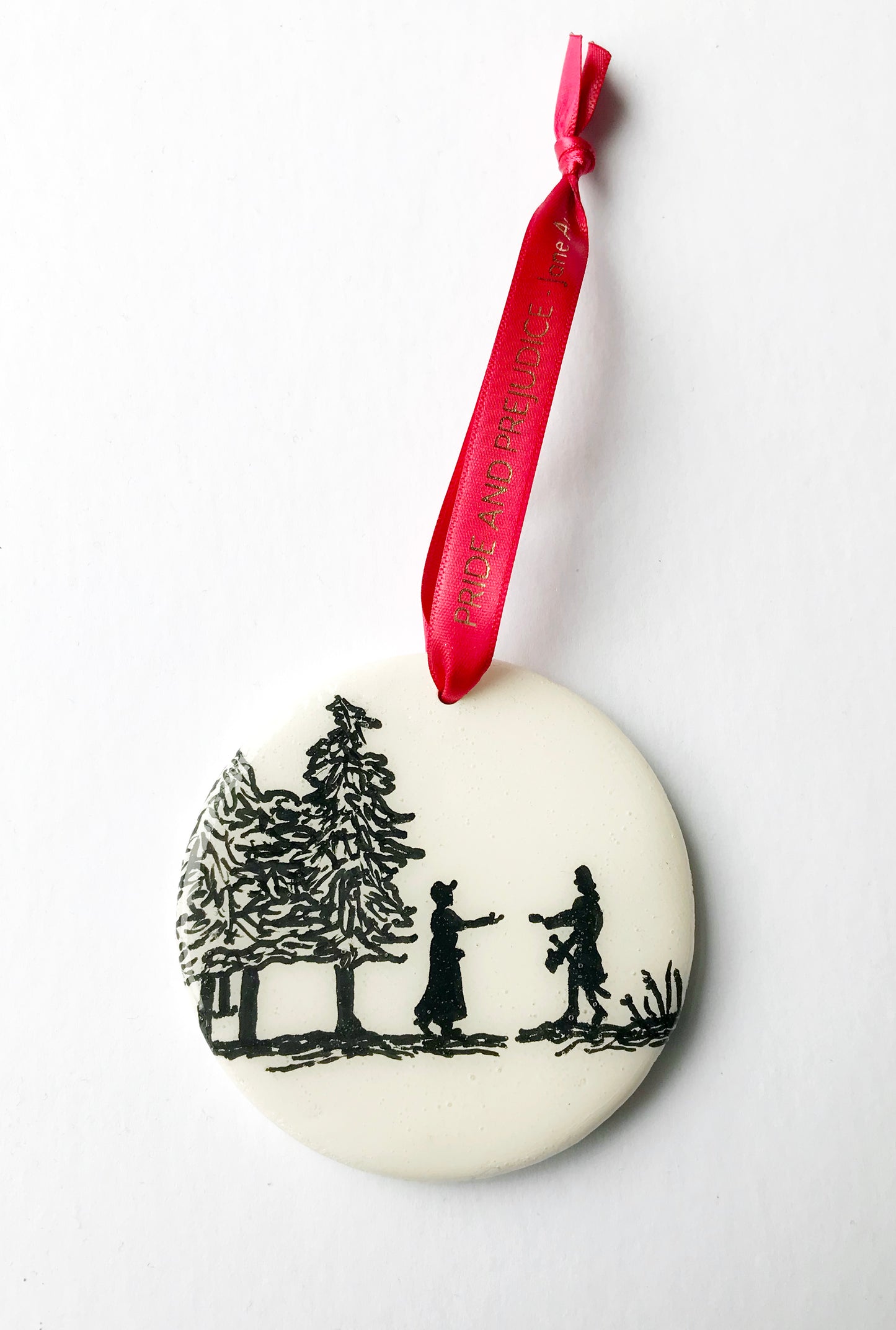 Pride and Prejudice Ceramic Decoration - Sample and slight second
